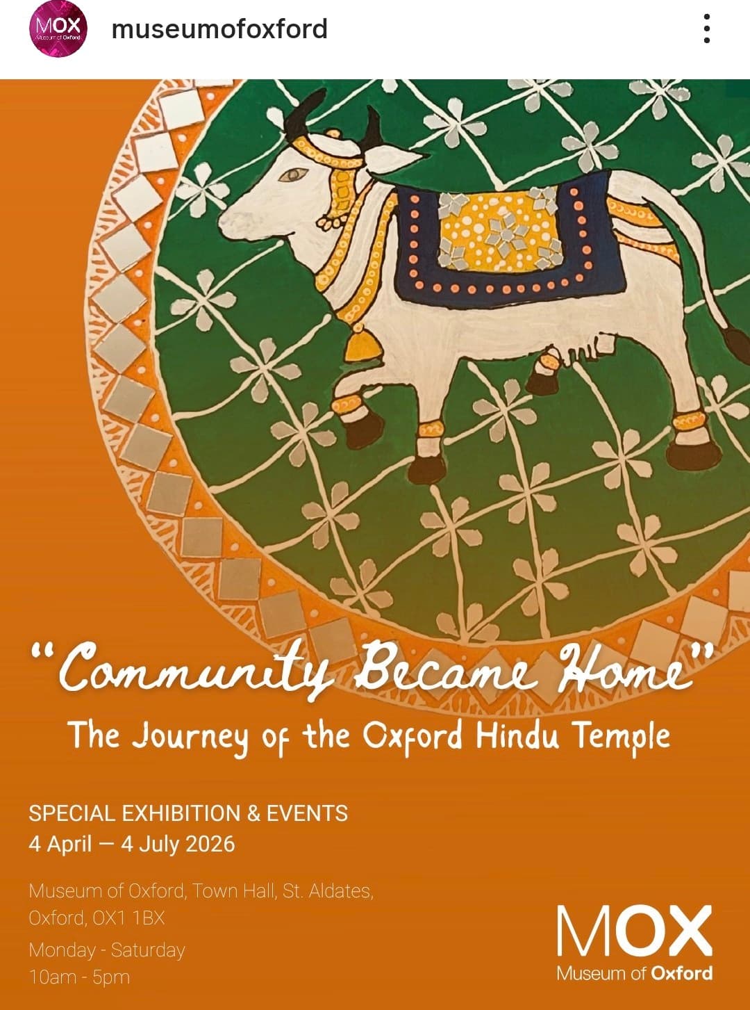 Community Became Home: The Journey of the Oxford Hindu Temple
