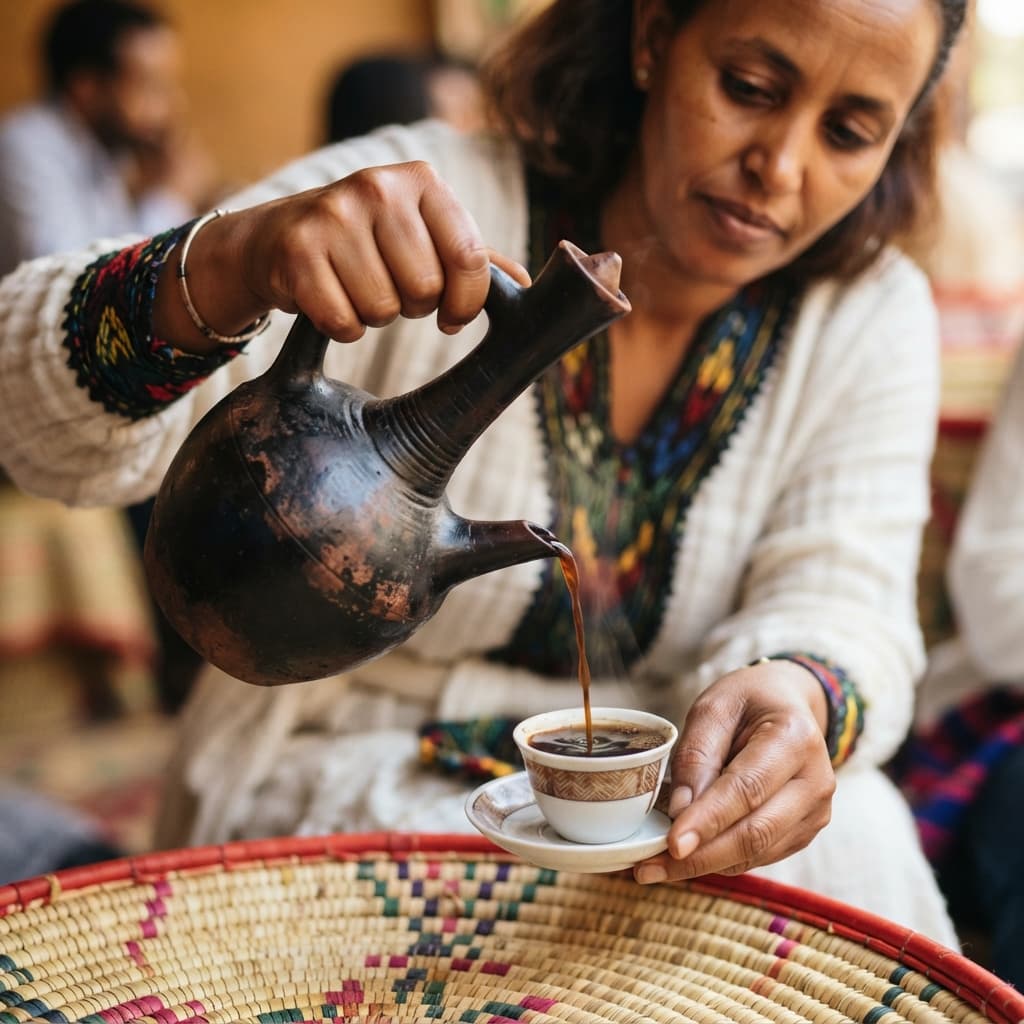 Ethiopian Coffee Ceremony